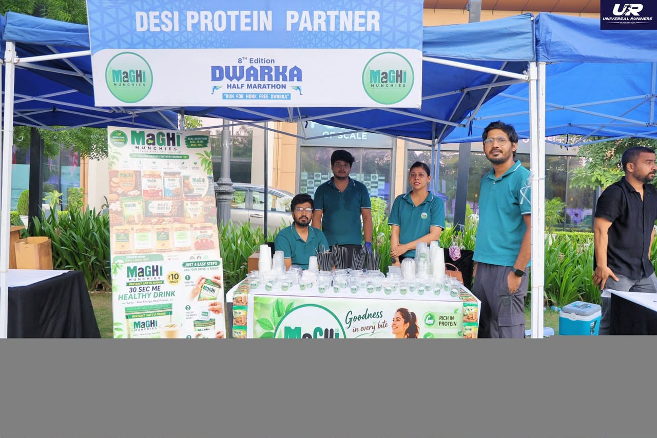 From our booth · Desi Protein Partner